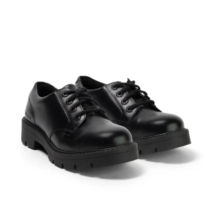 Kori Lace da donna per adulti in pelle lucida nera Kori Lace da donna per adulti in pelle lucida nera
