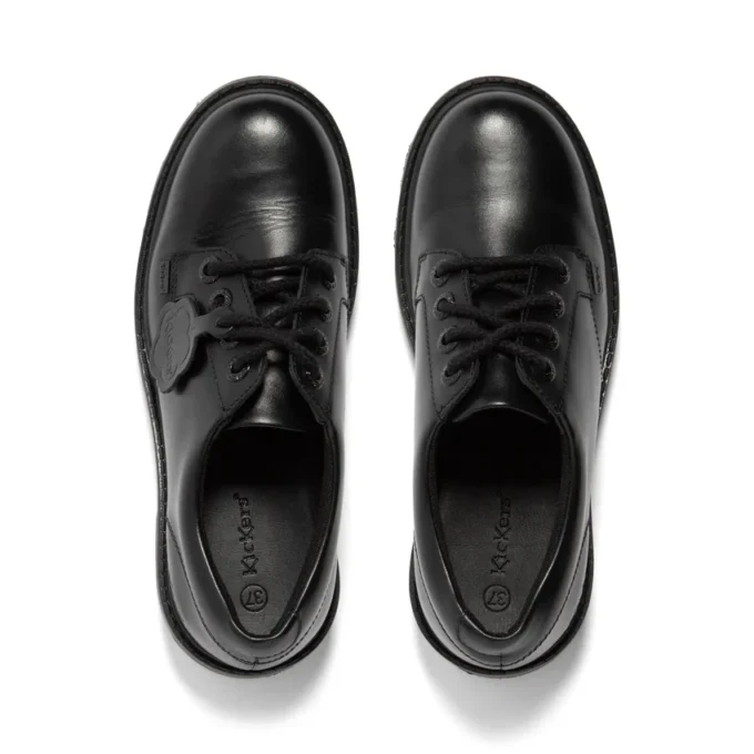 Kori Lace da donna per adulti in pelle lucida nera Kori Lace da donna per adulti in pelle lucida nera