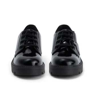 Kori Lace in vernice nera da donna