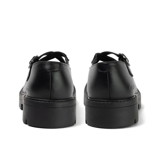 Kori MJ Cross da ragazza in pelle lucida, nero Kori MJ Cross da ragazza in pelle lucida, nero