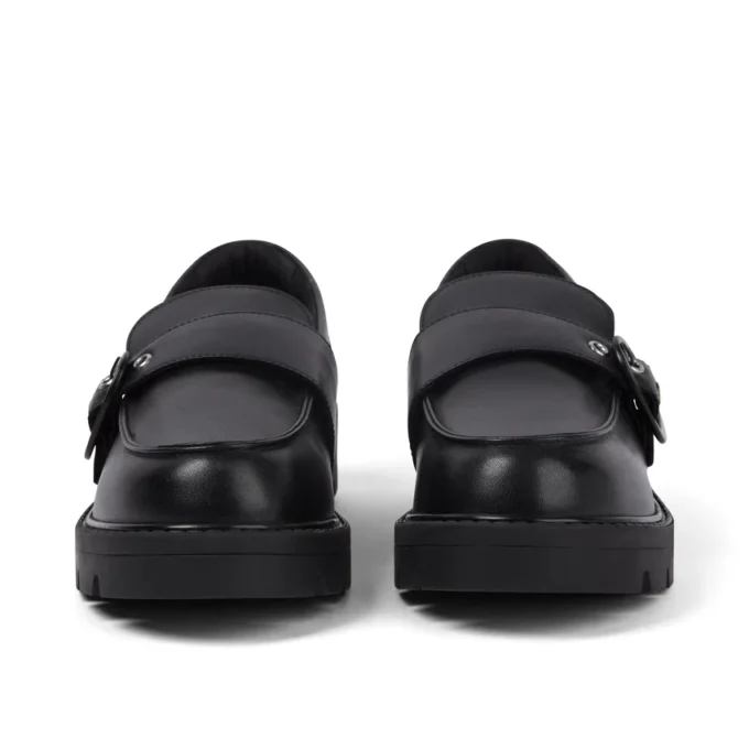 Kori Monk Strap in pelle nera da donna Kori Monk Strap in pelle nera da donna