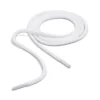 Lacci in cotone unisex per adulti, bianchi Lacci in cotone unisex per adulti, bianchi