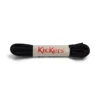 Lacci in cotone unisex per adulti, neri