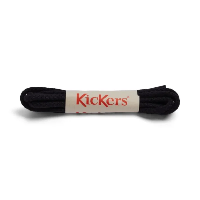 Lacci in cotone unisex per adulti, neri