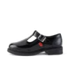 Lach T-Bar in vernice nera per ragazze Lach T-Bar in vernice nera per ragazze