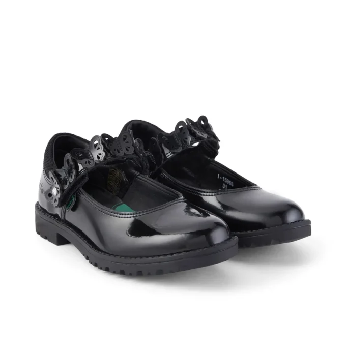 Lachly Butterfly MJ in vernice nera per ragazze