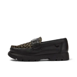 Lennon Loafer in pelle nera unisex per adulti