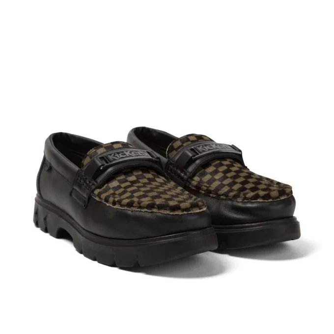 Lennon Loafer in pelle nera unisex per adulti Lennon Loafer in pelle nera unisex per adulti