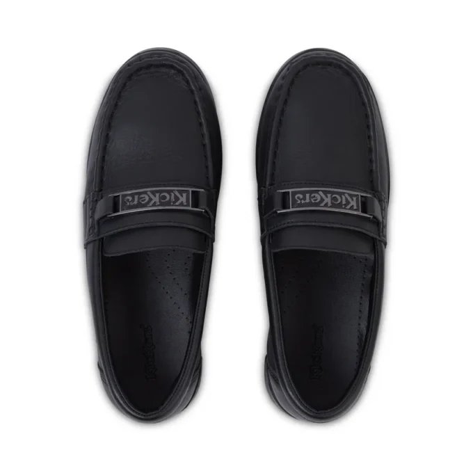 Lennon Loafer in pelle nera unisex per adulti Lennon Loafer in pelle nera unisex per adulti