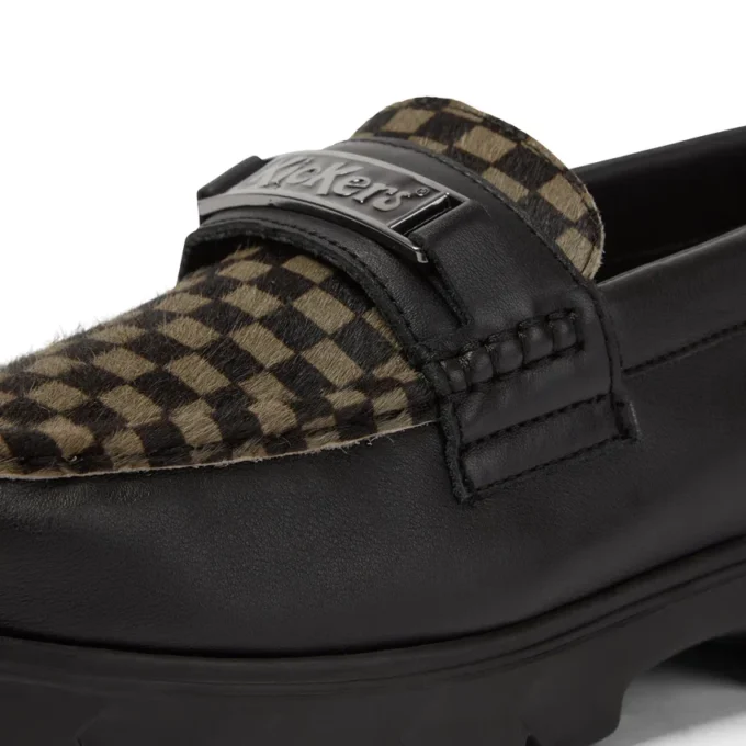 Lennon Loafer in pelle nera unisex per adulti Lennon Loafer in pelle nera unisex per adulti