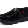 Lennon Wall in pelle scamosciata nera, unisex per adulti Lennon Wall in pelle scamosciata nera, unisex per adulti