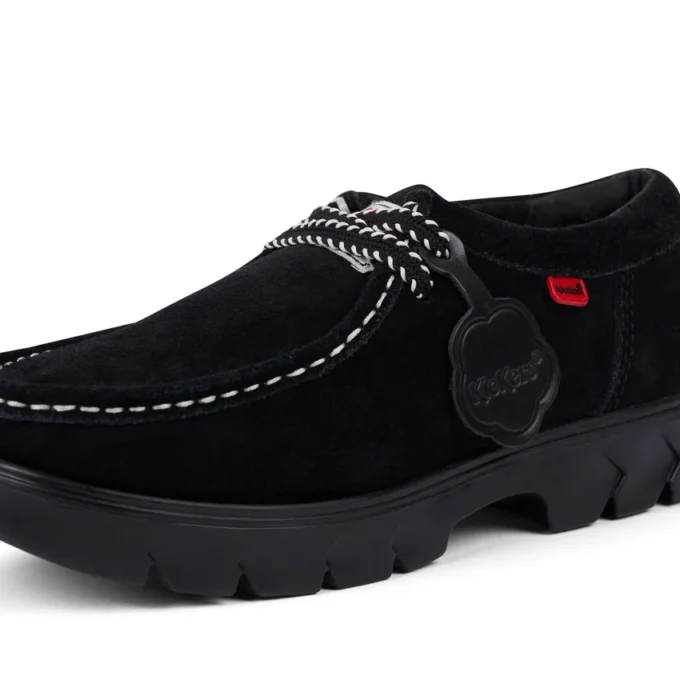 Lennon Wall in pelle scamosciata nera, unisex per adulti Lennon Wall in pelle scamosciata nera, unisex per adulti