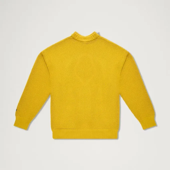 Maglia unisex per adulti Kickers Classic in maglia jacquard Giallo