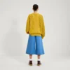Maglia unisex per adulti Kickers Classic in maglia jacquard Giallo