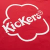 Maglietta aderente classica Kickers da donna, rosso Maglietta aderente classica Kickers da donna, rosso