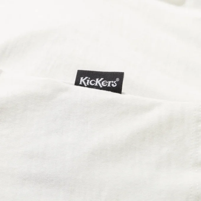 Maglietta da donna Kickers Classic Crew Neck Tee White Maglietta da donna Kickers Classic Crew Neck Tee White