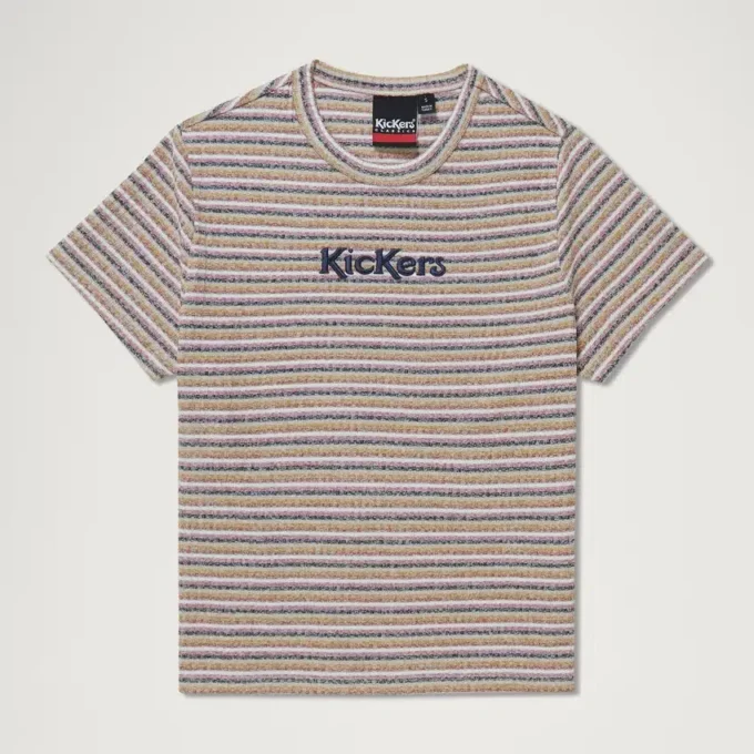 Maglietta Kickers Classic Body Con da donna, multicolore Maglietta Kickers Classic Body Con da donna, multicolore