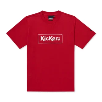 Maglietta Kickers Classic Box da uomo, rosso