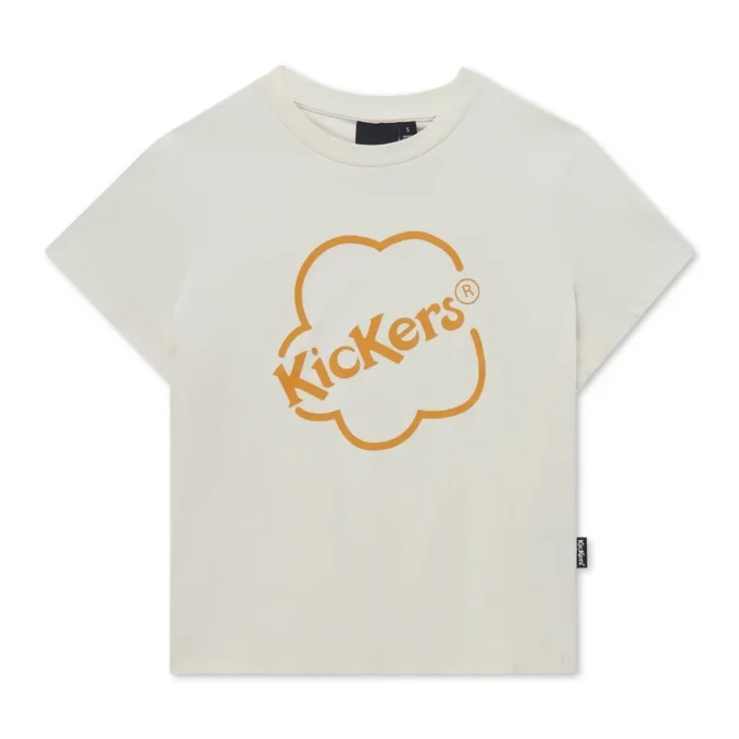 Maglietta Kickers Classic Skinny da donna, bianca Maglietta Kickers Classic Skinny da donna, bianca
