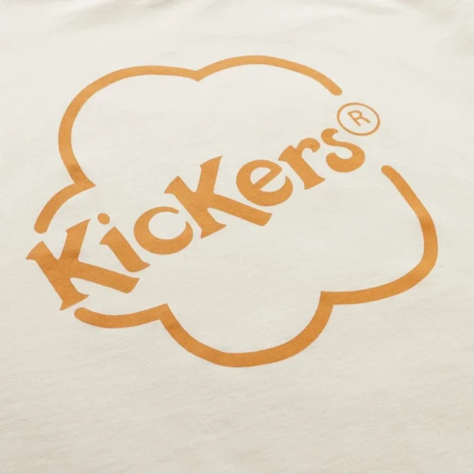 Maglietta Kickers Classic Skinny da donna, bianca Maglietta Kickers Classic Skinny da donna, bianca