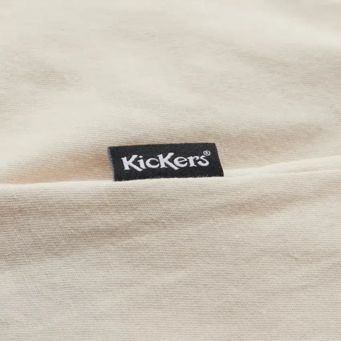 Maglietta Kickers Classic Skinny da donna, bianca Maglietta Kickers Classic Skinny da donna, bianca