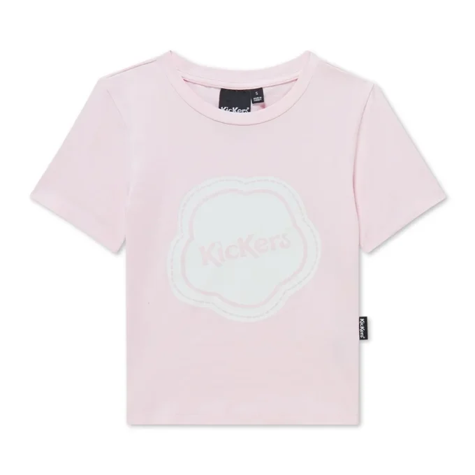 Maglietta leggera classica da donna Kickers rosa Maglietta leggera classica da donna Kickers rosa