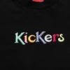 Maglietta unisex per adulti Kickers Classic a maniche corte, nera