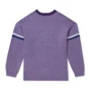 Maglione unisex per adulti Kickers con logo sul petto, viola