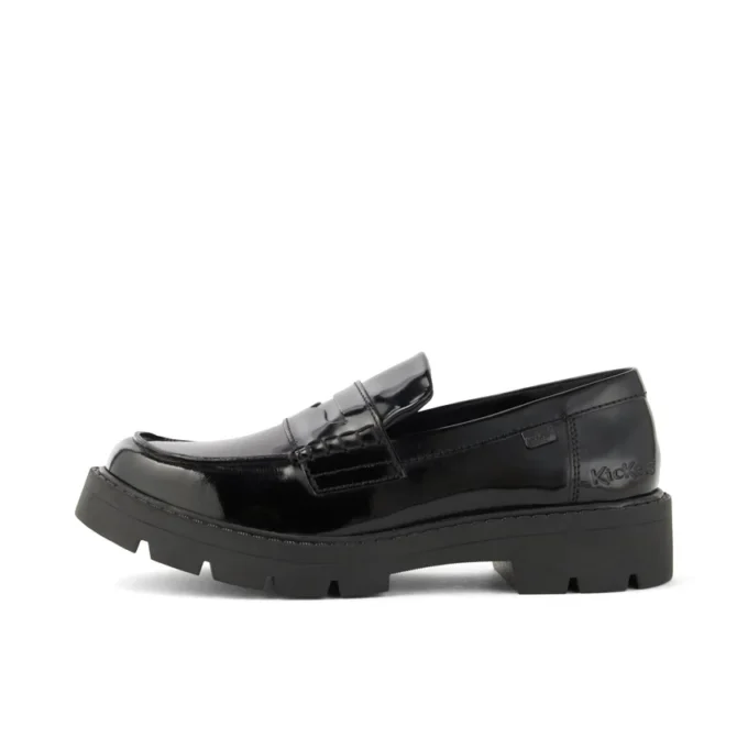 Mocassini Kori da donna in pelle nera Mocassini Kori da donna in pelle nera