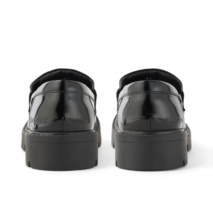 Mocassini Kori da donna in pelle nera Mocassini Kori da donna in pelle nera