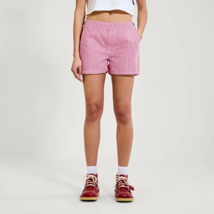 Pantaloncini cortissimi Kickers Classic da donna, rossi Pantaloncini cortissimi Kickers Classic da donna, rossi