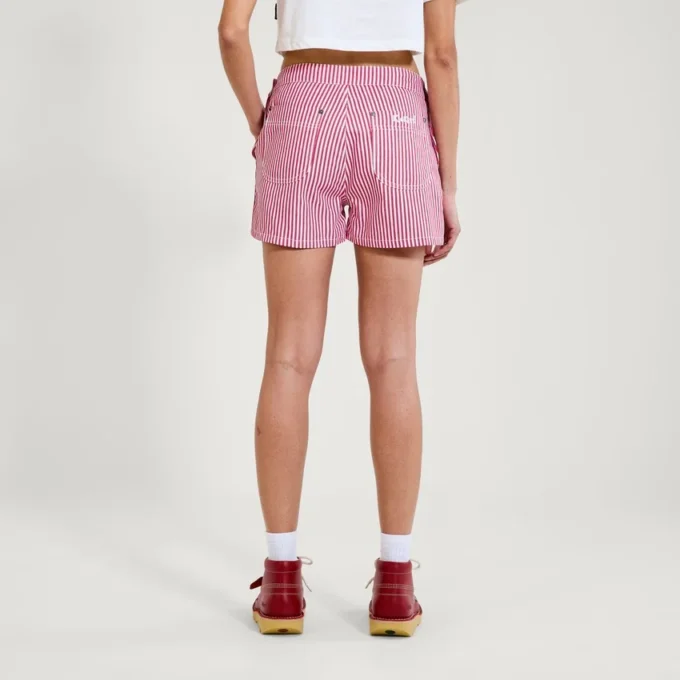 Pantaloncini cortissimi Kickers Classic da donna, rossi Pantaloncini cortissimi Kickers Classic da donna, rossi