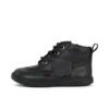 Playflex Hi in pelle nera unisex per neonati