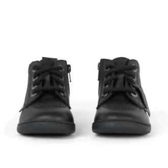 Playflex Hi in pelle nera unisex per neonati