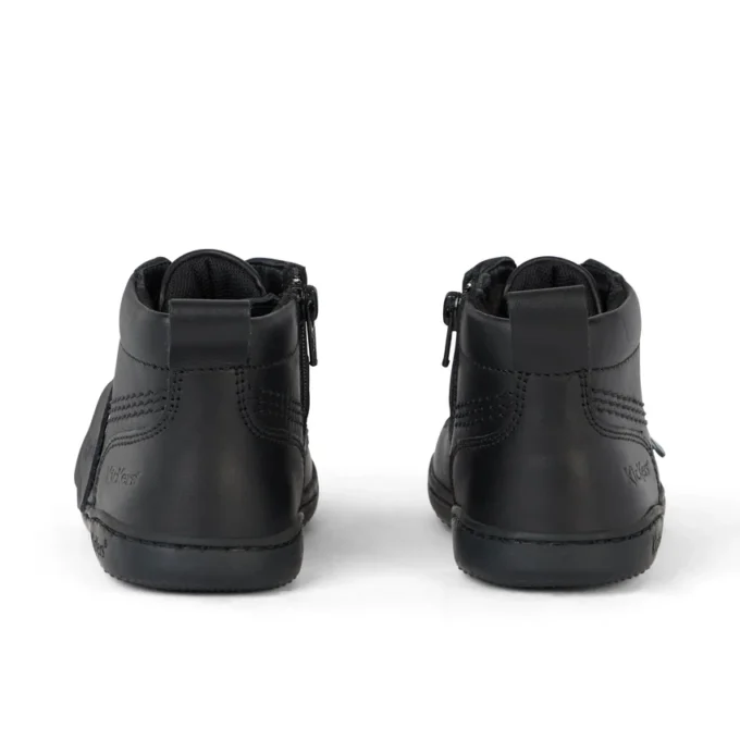 Playflex Hi in pelle nera unisex per neonati