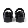Ragazze Junior Lachly MJ Brogue in vernice nera Ragazze Junior Lachly MJ Brogue in vernice nera