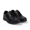 Reasan Lace in pelle nera da ragazzo Reasan Lace in pelle nera da ragazzo