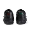 Reasan Lace in pelle nera da ragazzo Reasan Lace in pelle nera da ragazzo