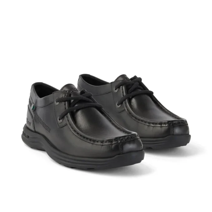 Reasan Moc in pelle nera da ragazzo Reasan Moc in pelle nera da ragazzo