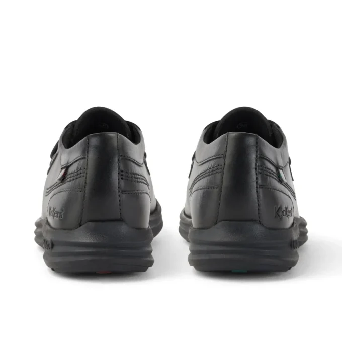 Reasan Moc in pelle nera da ragazzo Reasan Moc in pelle nera da ragazzo