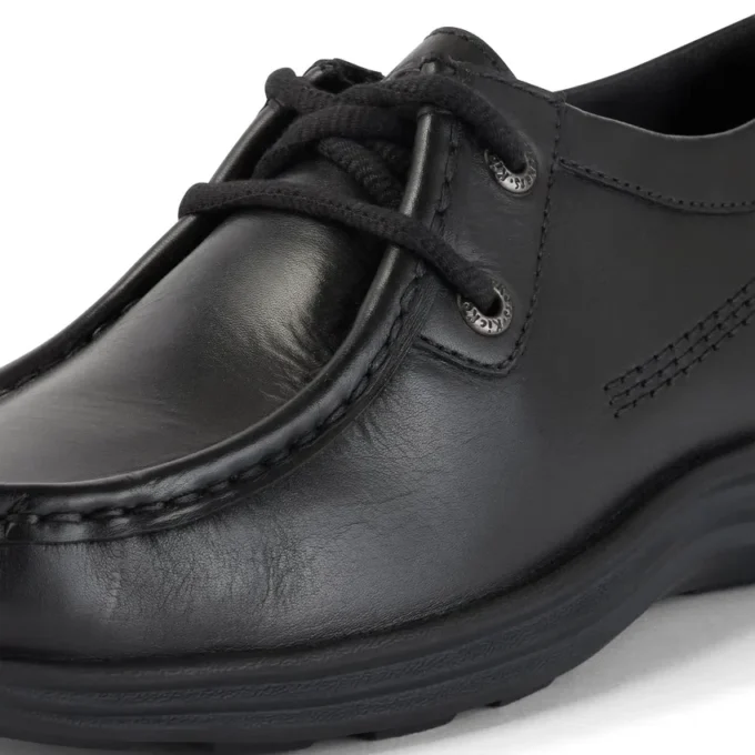 Reasan Moc in pelle nera da ragazzo Reasan Moc in pelle nera da ragazzo