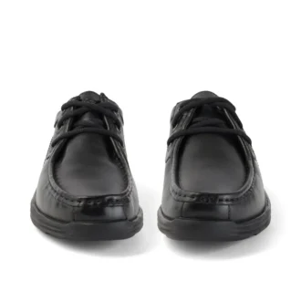 Reasan Moc in pelle nera da uomo