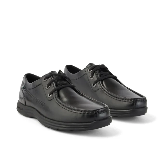 Reasan Moc in pelle nera da uomo Reasan Moc in pelle nera da uomo