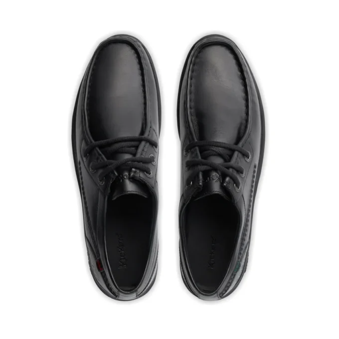 Reasan Moc in pelle nera da uomo Reasan Moc in pelle nera da uomo