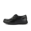 Reasan Moc in pelle nera per ragazzi Reasan Moc in pelle nera per ragazzi