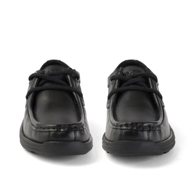 Reasan Moc in pelle nera per ragazzi Reasan Moc in pelle nera per ragazzi