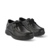 Reasan Moc in pelle nera per ragazzi Reasan Moc in pelle nera per ragazzi
