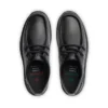 Reasan Moc in pelle nera per ragazzi Reasan Moc in pelle nera per ragazzi