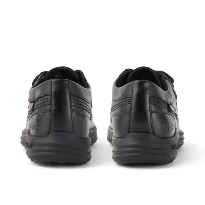 Reasan Moc in pelle nera per ragazzi Reasan Moc in pelle nera per ragazzi