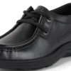 Reasan Moc in pelle nera per ragazzi Reasan Moc in pelle nera per ragazzi
